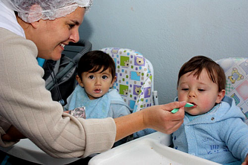 Alimentação no Berçário